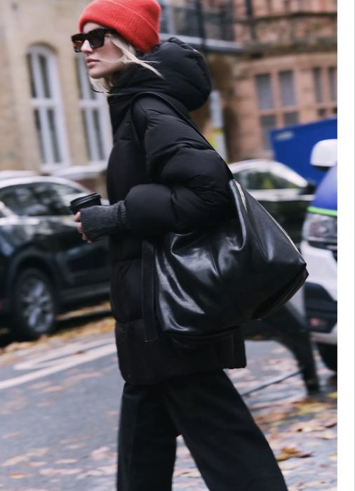 Пуховик жіночий Zara оригінал L, XL, XXL