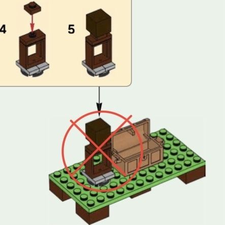 Аналог LEGO MINECRAFT The Fortress 21127