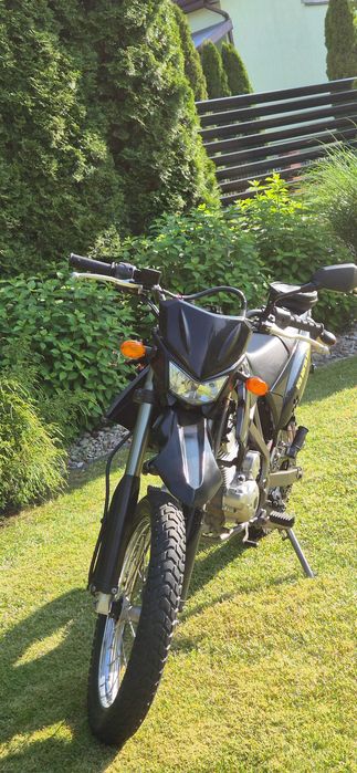 Kawasaki d-tracker/KLX 125 przebieg 5735 km, zarejesrowany w PL, A1/B