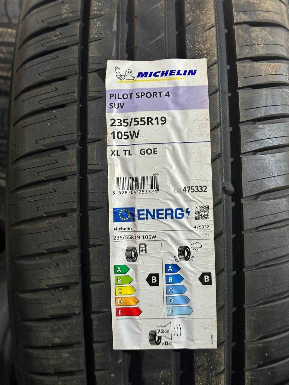 Michelin Pilot Sport 4 SUV 235/55 R19 105W XL GOE RG
