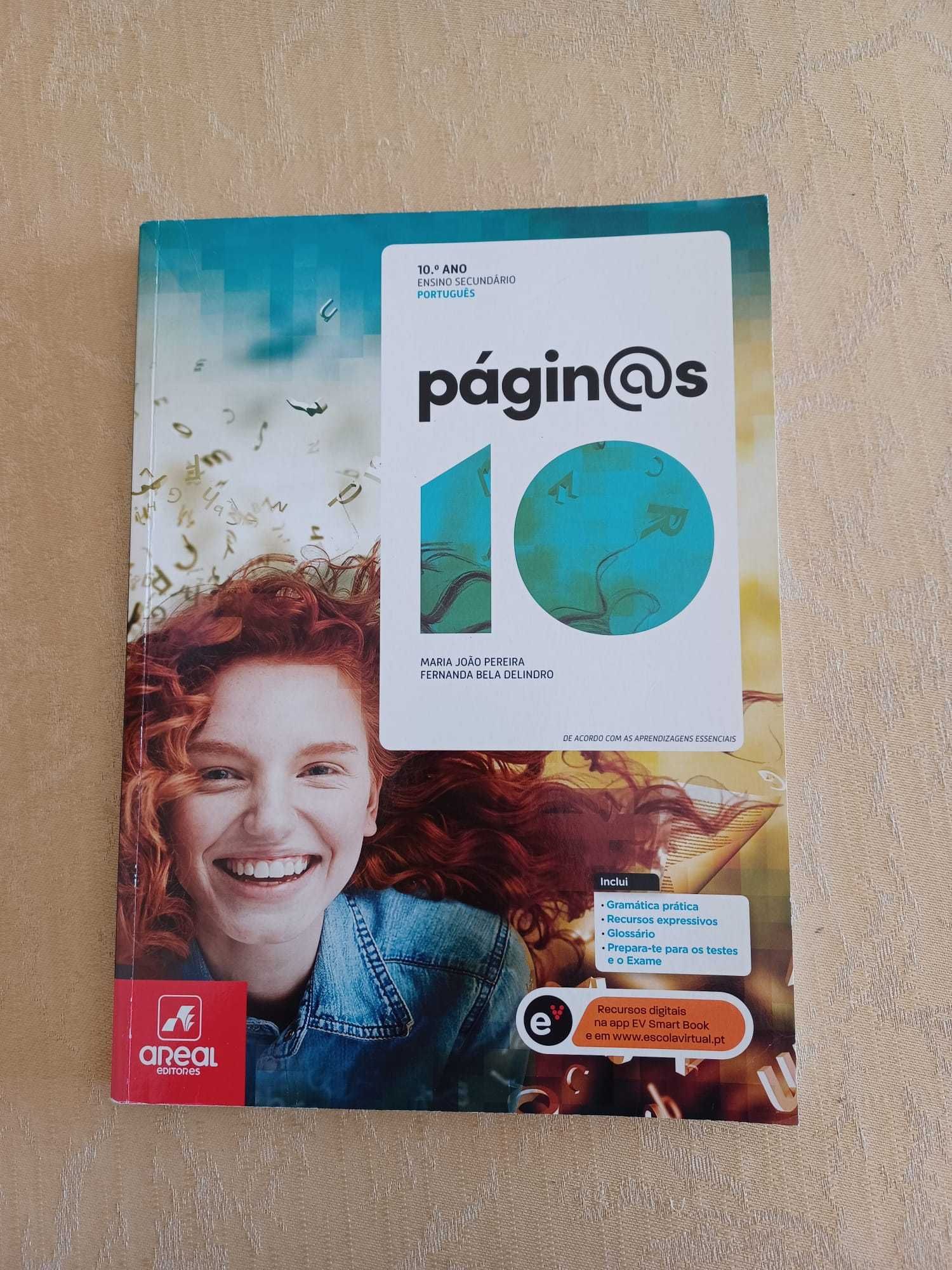 Páginas 10 - Português - 10.º Ano (COMO NOVO)