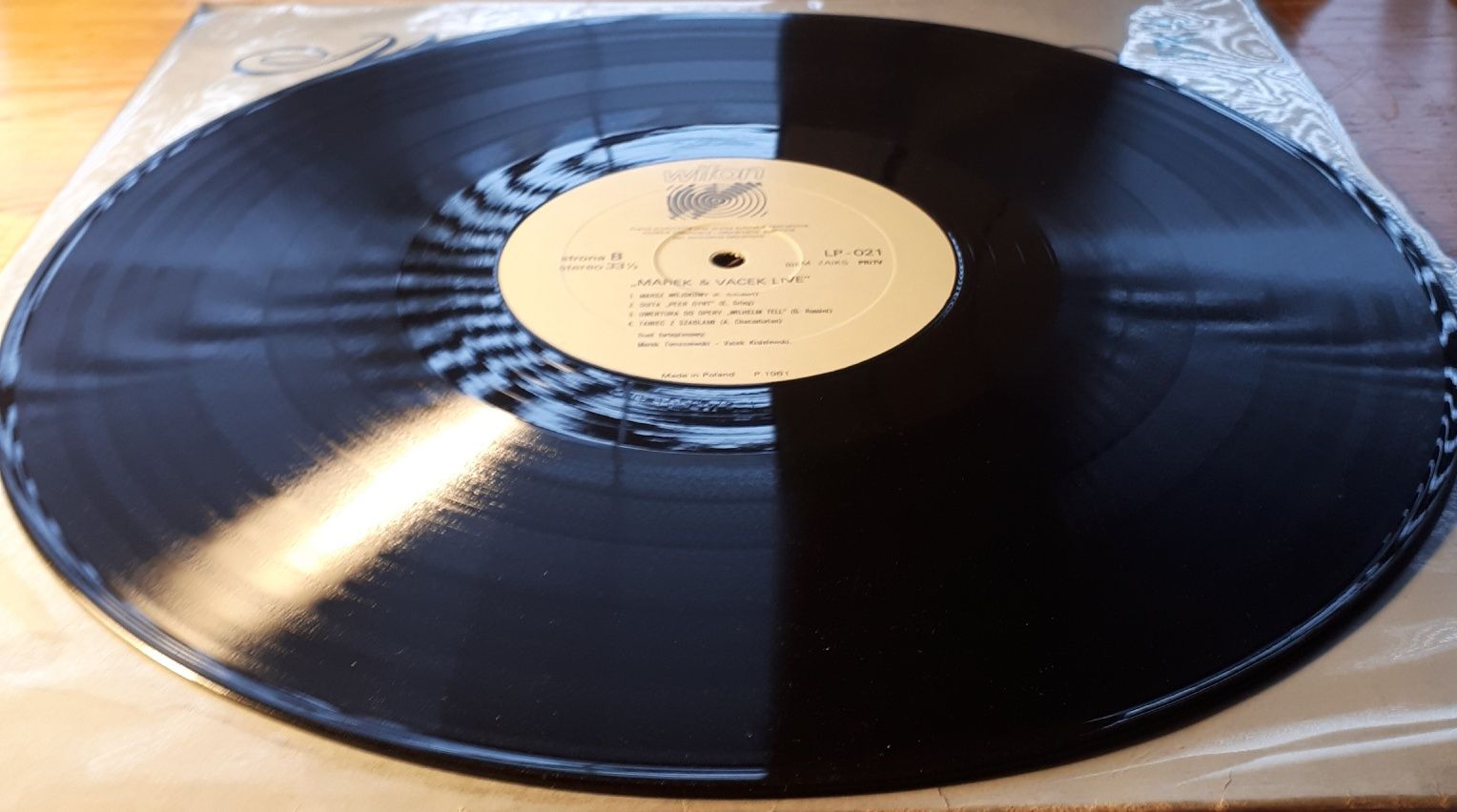 Płyta winyłowa - Marek & Vacek – Live, LP, NM/VG