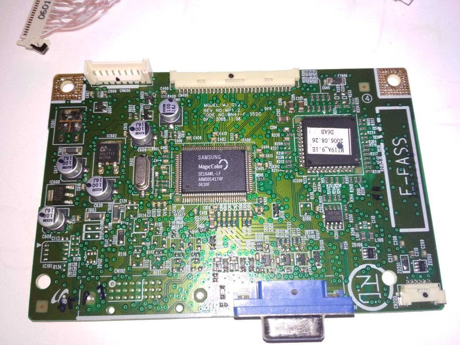 Samsung 920N-скалер.шлейф.кнопки