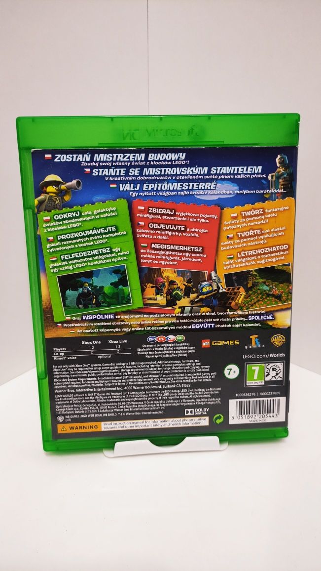 LEGO Worlds Xbox One PL wersja gra przygodowa dla dzieci