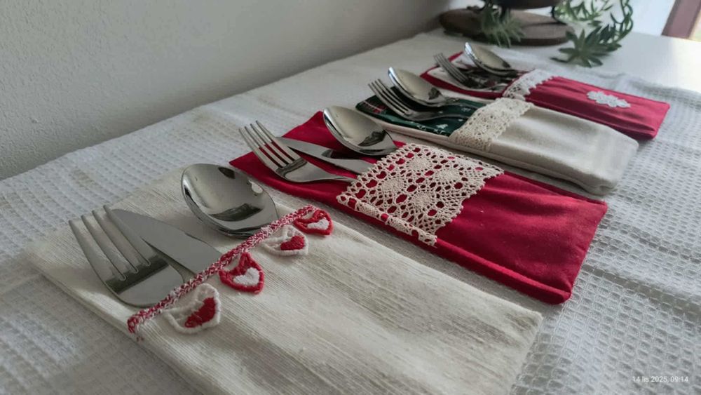 Etui na sztućce i serwetkę