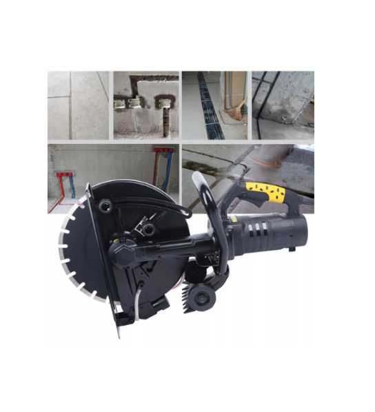 Bruzdownica 3200W 14'' z laserem, chłodzenie wodne 90°