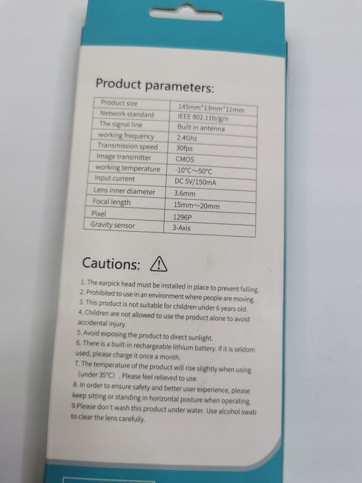 Ne3 Wireless Wifi Smart Visual Ear Sticks