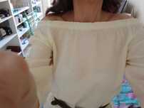 Blusa nova de algodão.