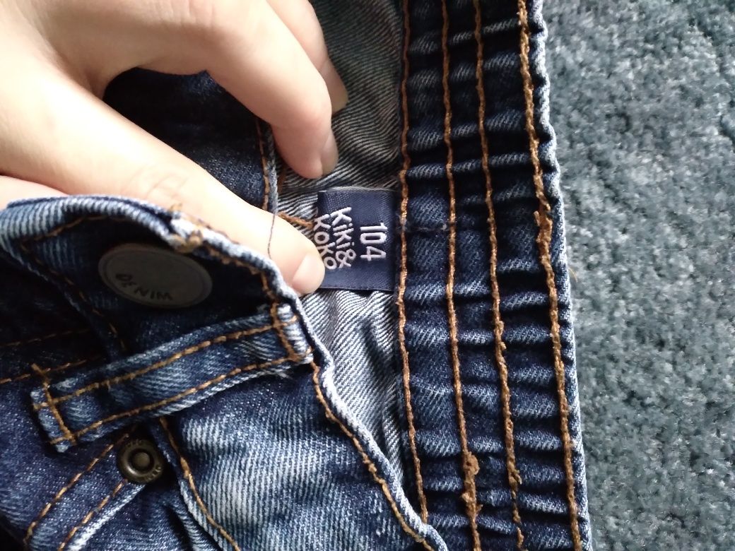 Spodnie jeansy rozmiar 104