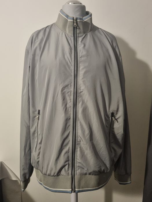 Kurtka męska wiatrówka lekka wiosenna XXL szara