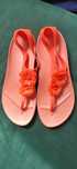 Sandały japonki crocs serena bar flip w7 37 38 różowe gumowe