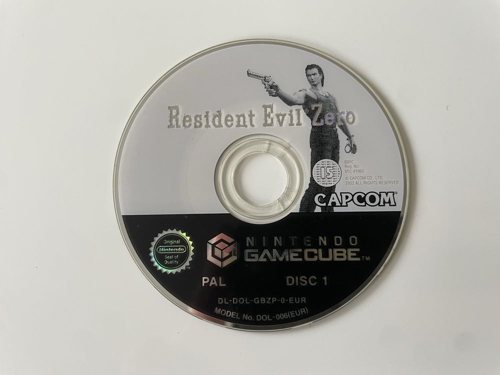 Nintendo Gamecube Resident Evil Zero DISC 1 i 2