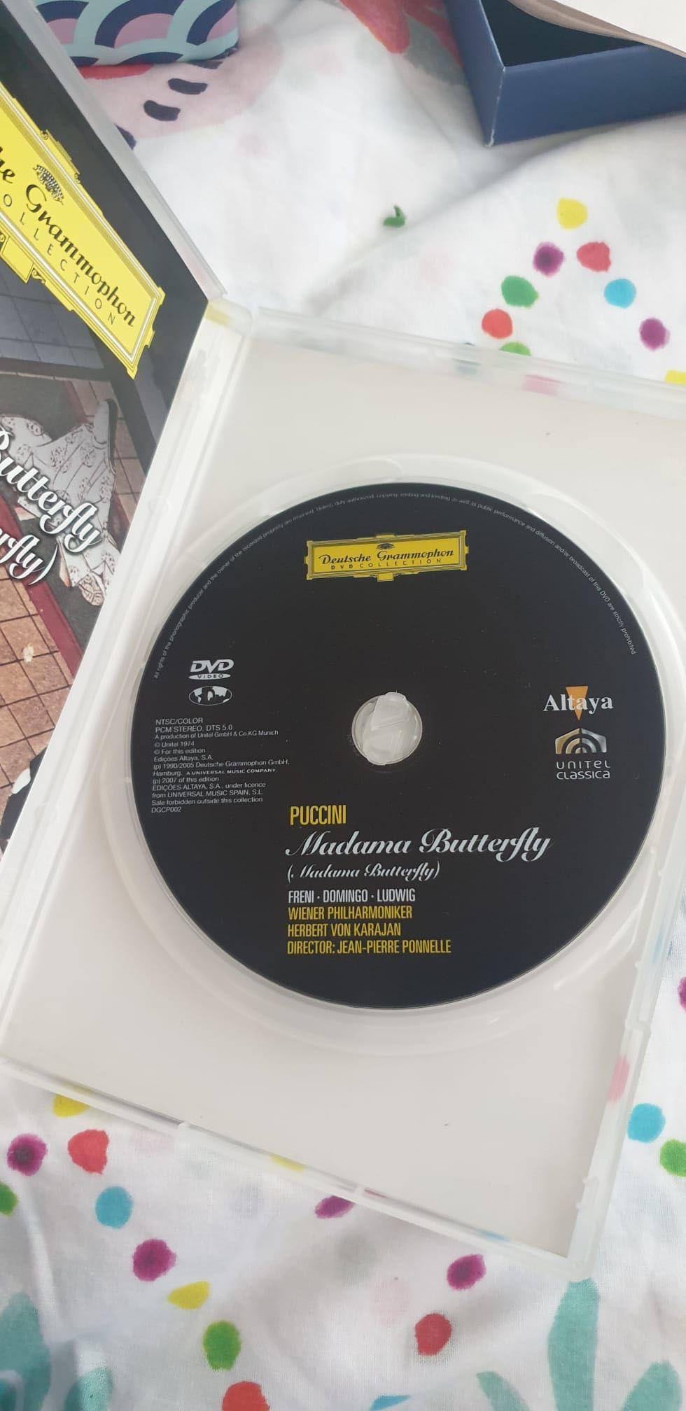 CDs de Música Clássica + DVD ópera Puccini