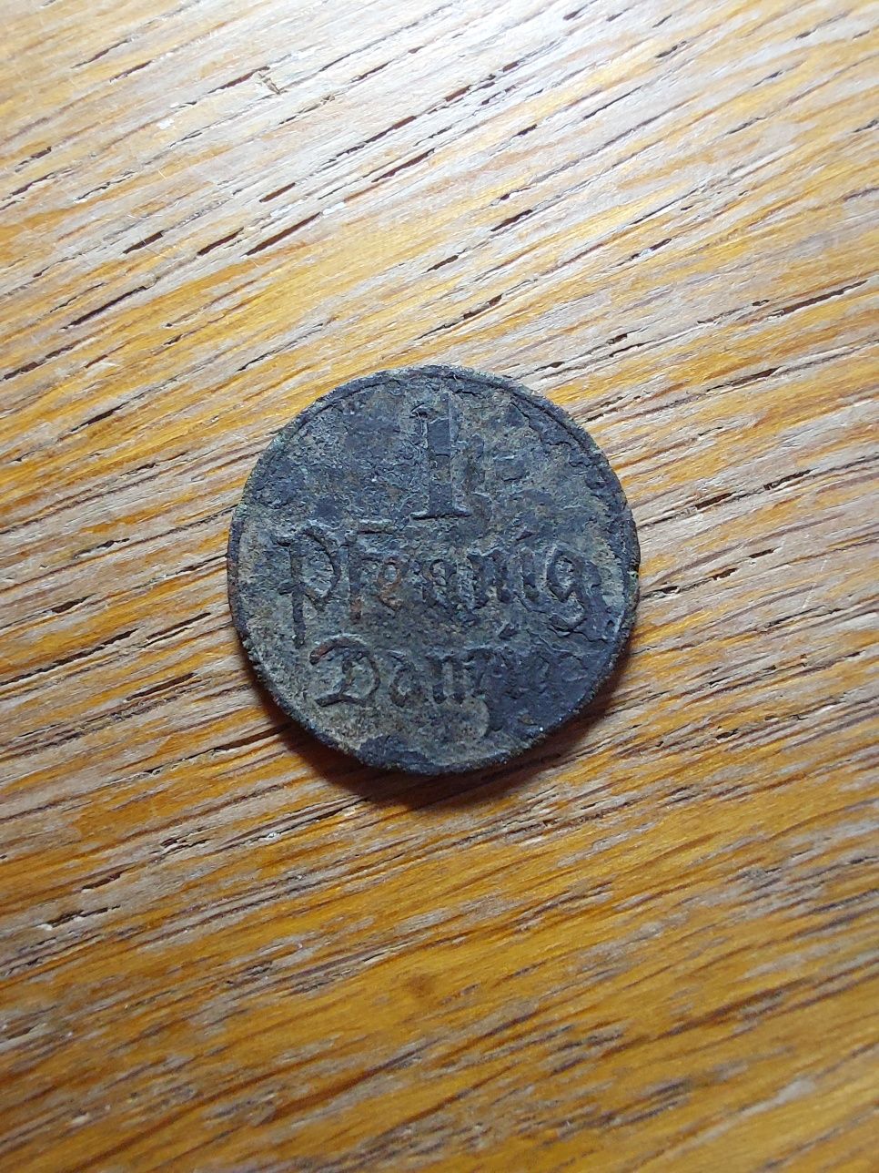 Moneta 1 fenig 1929r - Rzadki rocznik