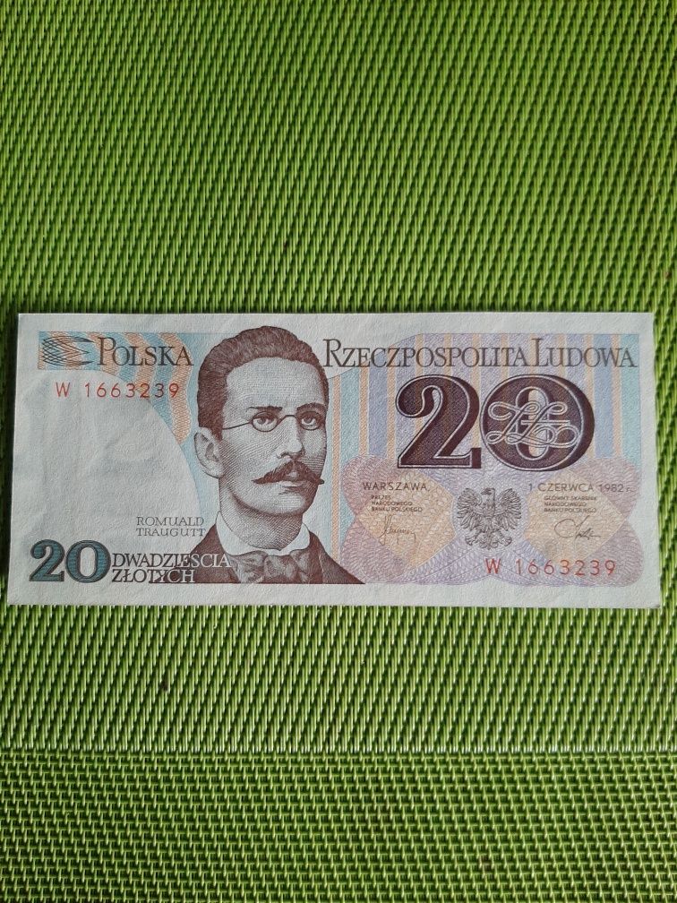 Banknoty obiegowe PRLU