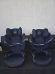 2 X Cybex Solution S2 i-Fix Navy Blue – fotelik samochodowy  ISOFIX