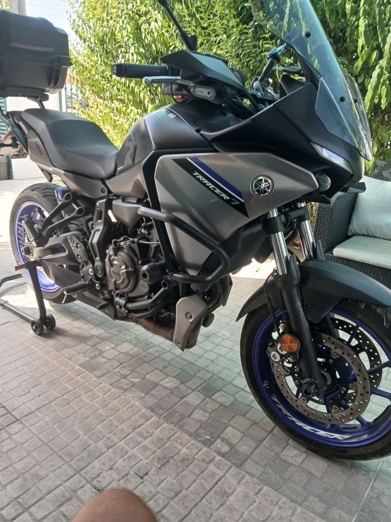 Yamaha tracer 7 00 com 9700km troco por Harley Davison