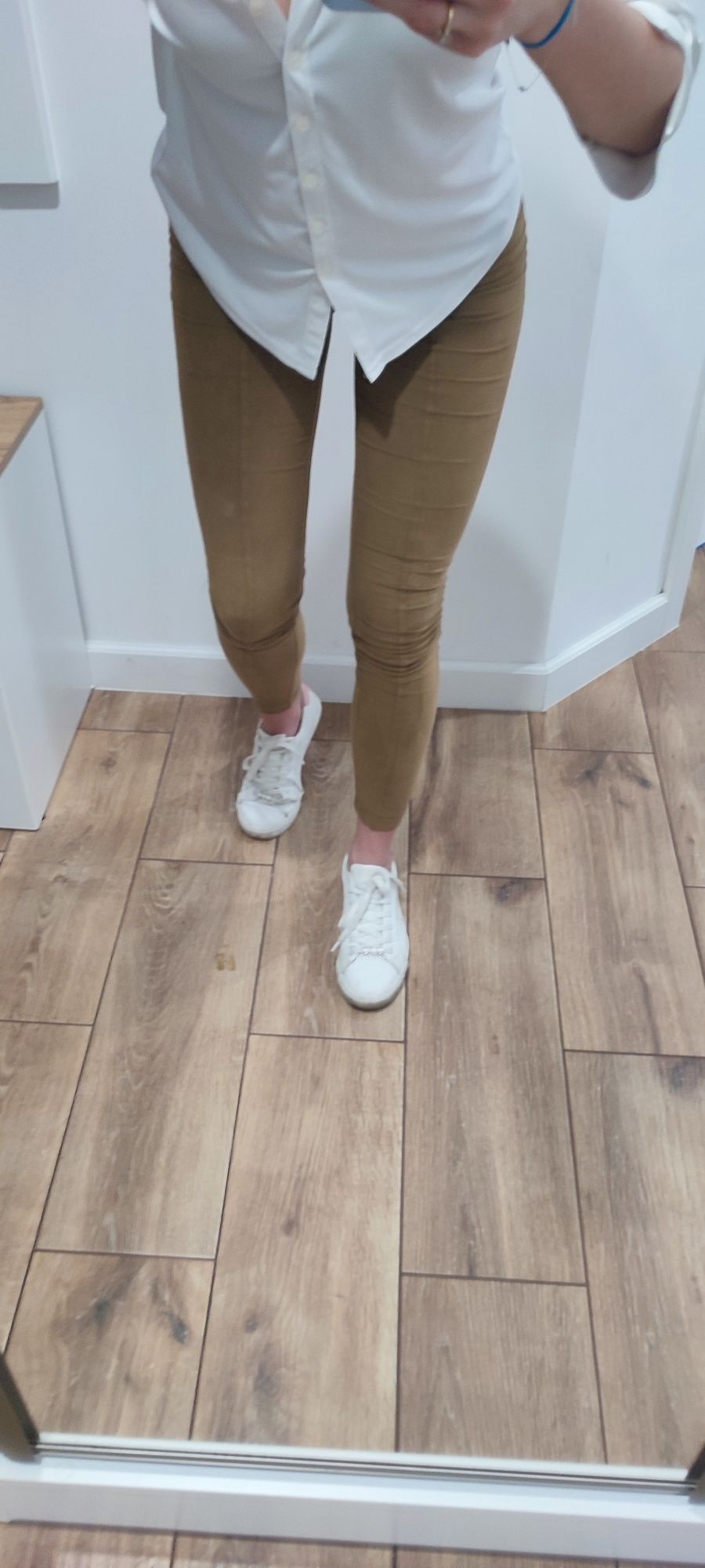 Zamszowe legginsy KappAhl 32 34