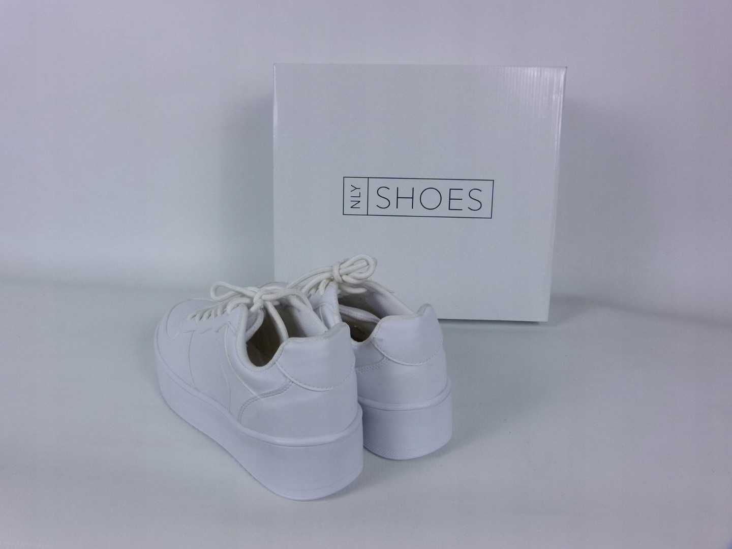 NLY Nelly Flirty white sneakers 39 - 25 cm