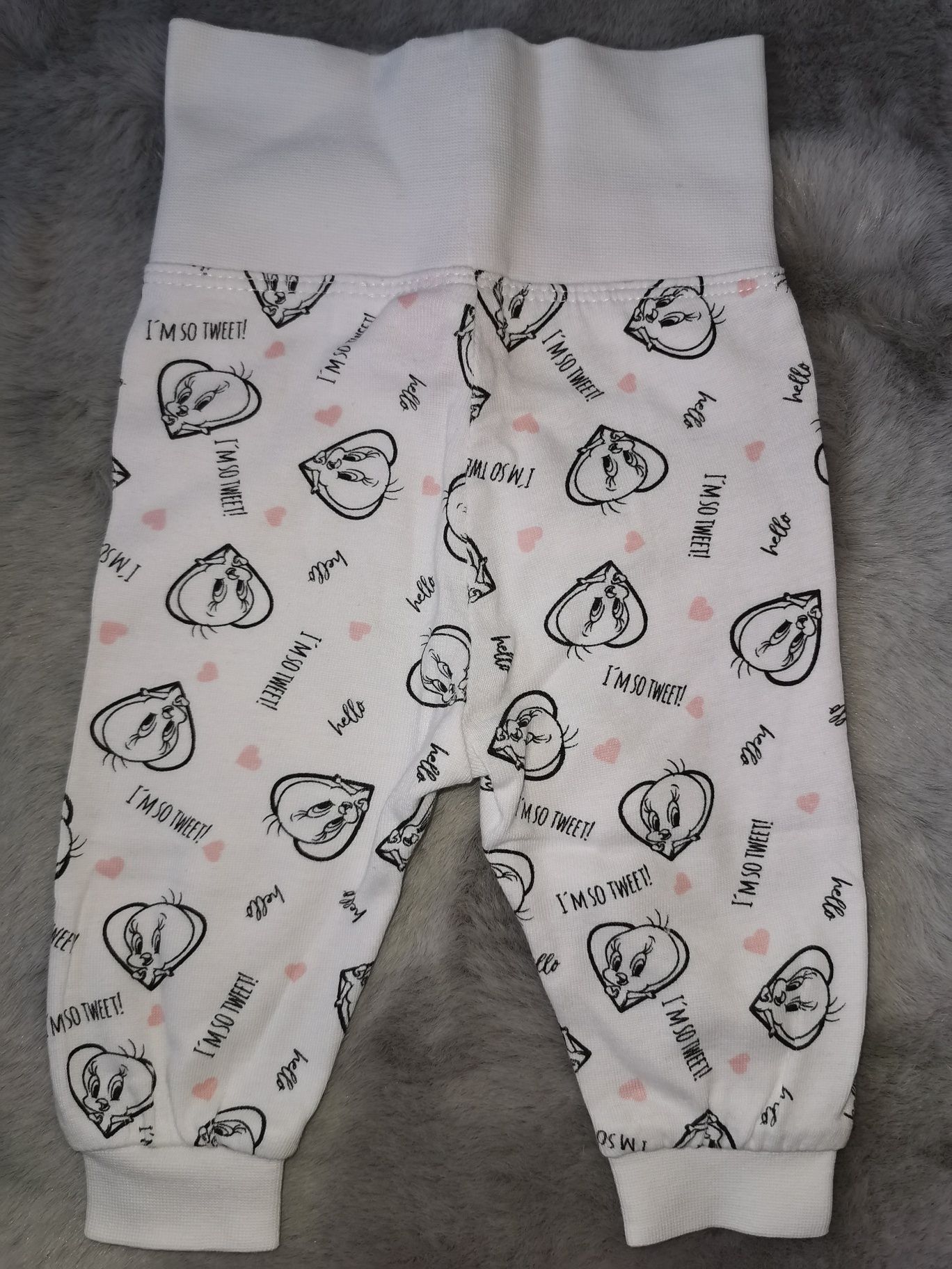 2 szt. legginsy Looney Tunes rozm. 50/56