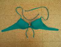 Parte de cima de bikini verde H&M, tamanho 34A
