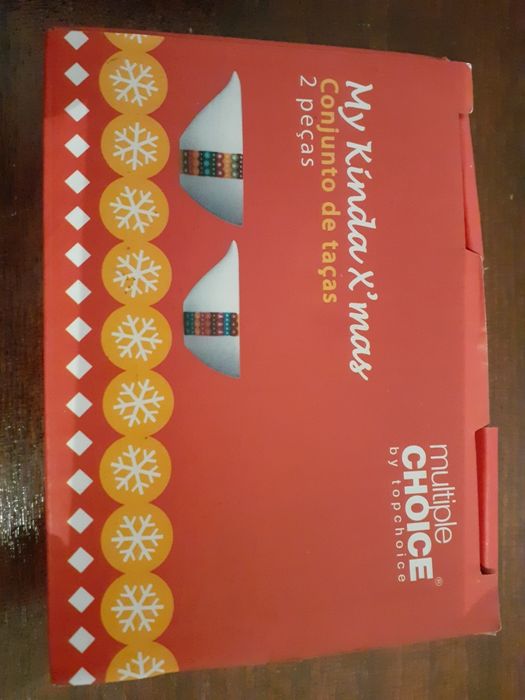 Conjunto de 2 taças