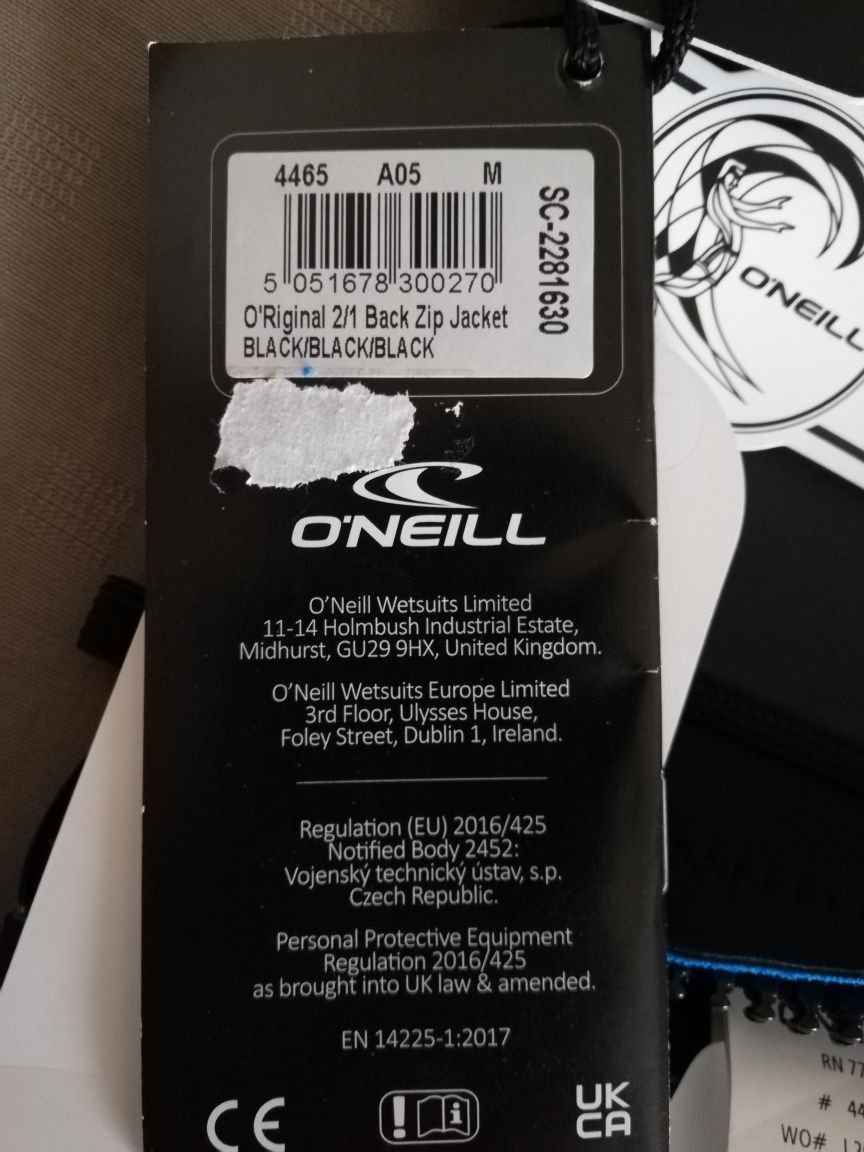 O'NEILL Original 2/1 Back ZIP JACKET