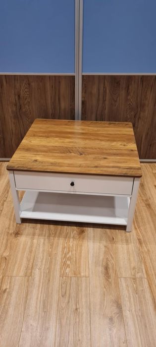 Stolik Kawowy, Stolik Do Salonu, 2 Duże Szuflady i półka