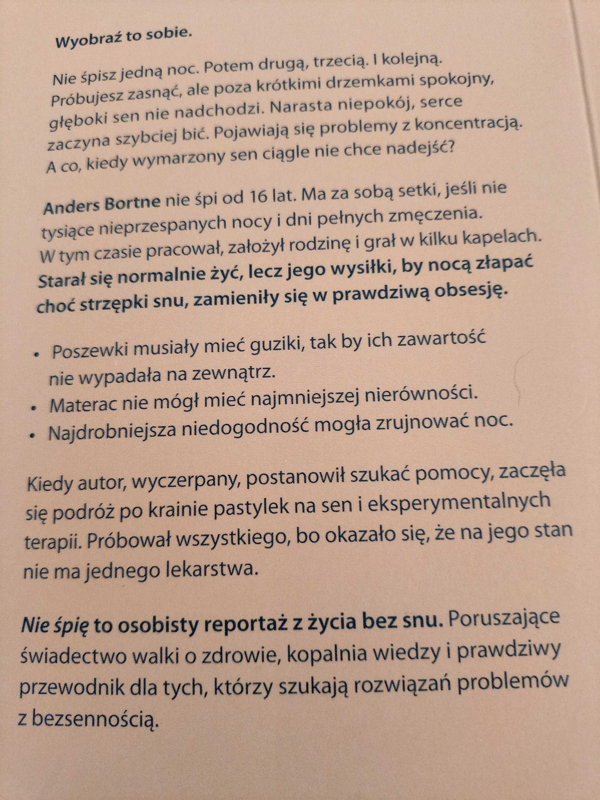 Nie śpię  -Anders Bortne