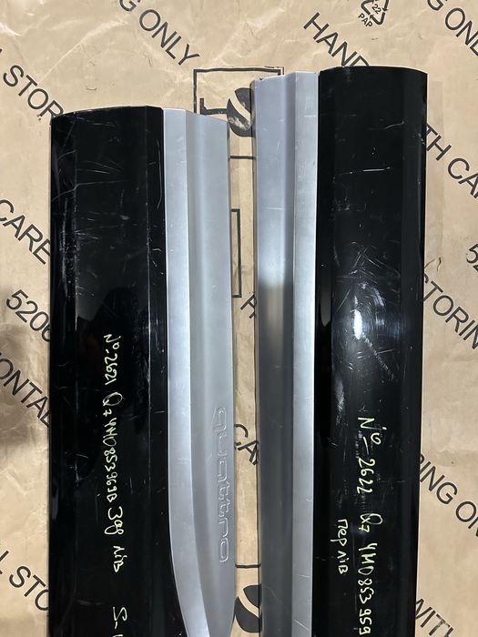 Накладка молдінг дверей Audi Q7 4M0 ліва передня задня