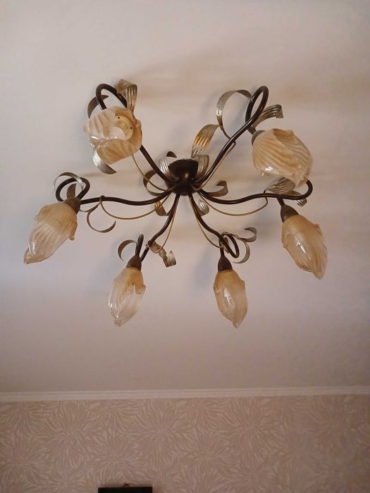 Люстра+торшер "Зуб Дракона"