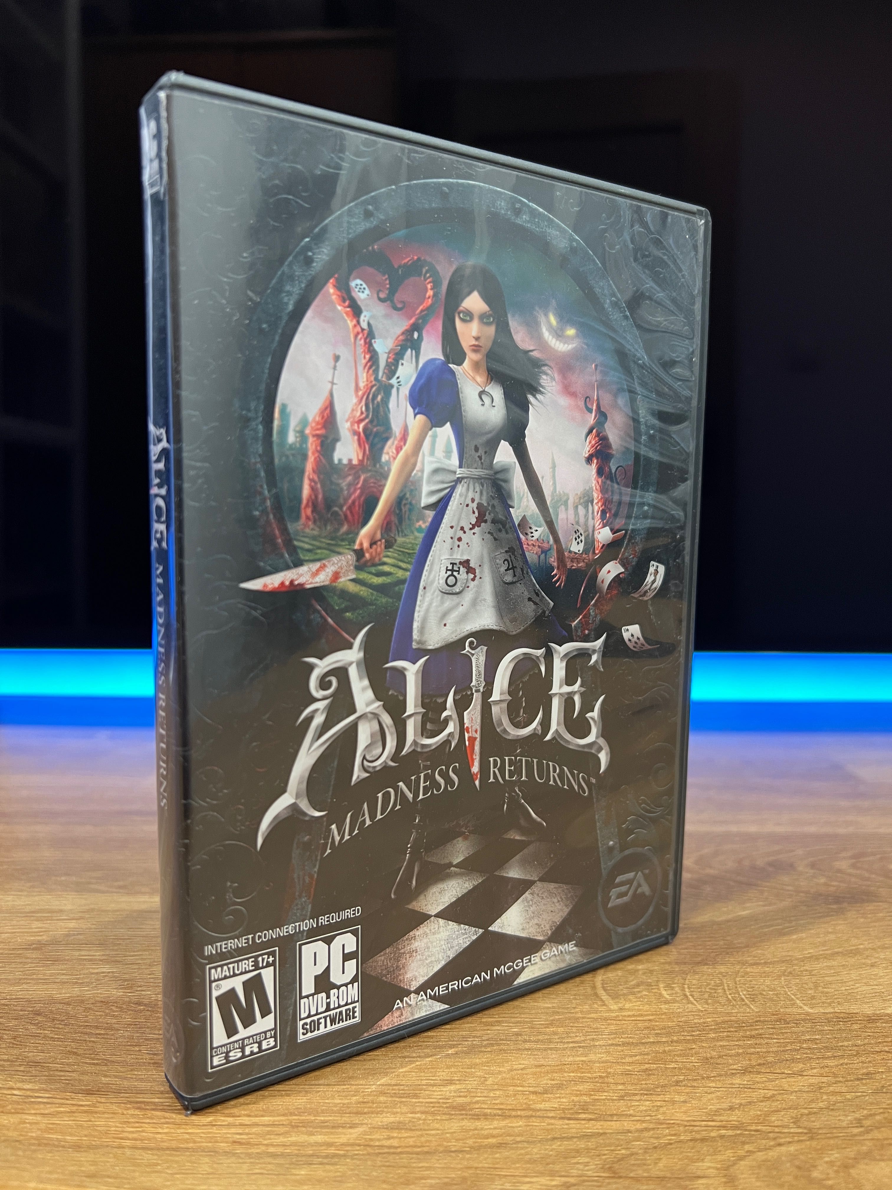 Alice Madness Returns (PC EN 2011) DVD BOX ang premierowe wydanie