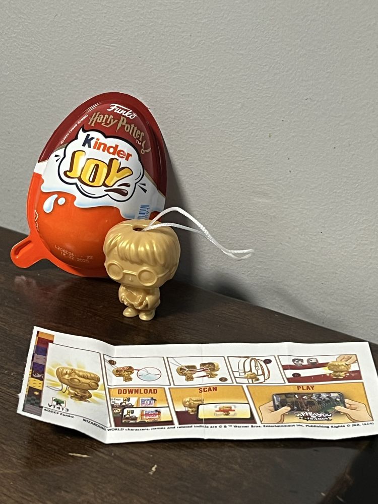 Золотой Гарри Поттер VT413 | Kinder Joy Quiddich