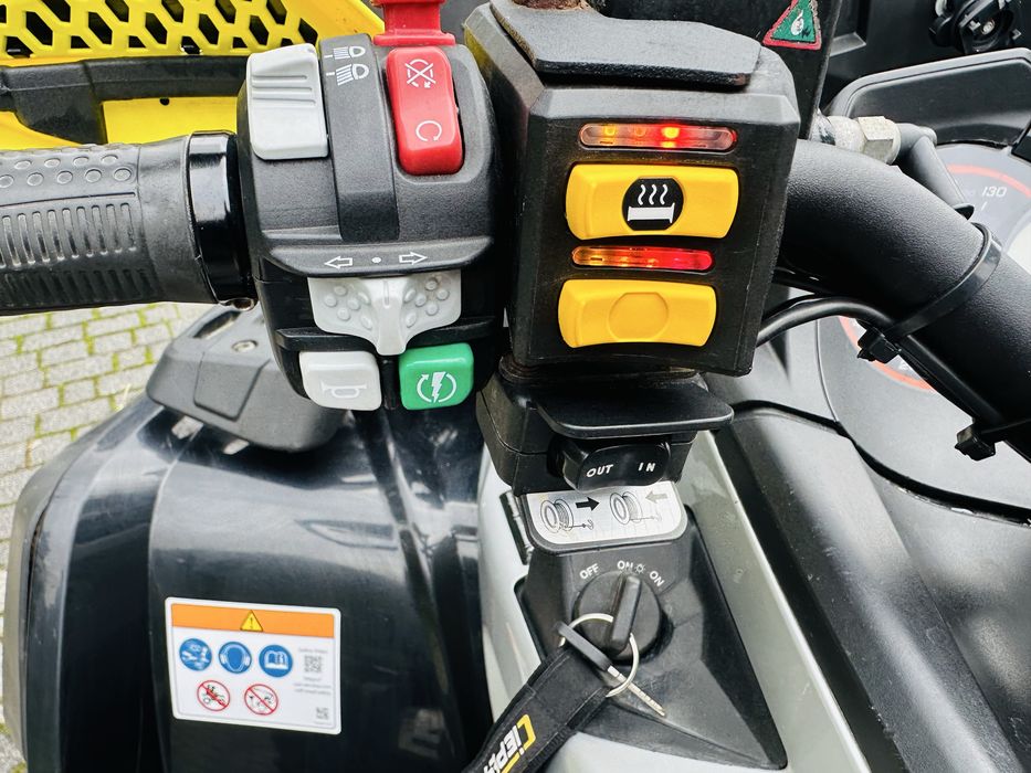 Can am Outlander 1000 XXC salon pl Yoshimura FOX podium nowe opony