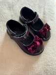 Baleriny r. 25 Nelli Blu burgundowe czewone