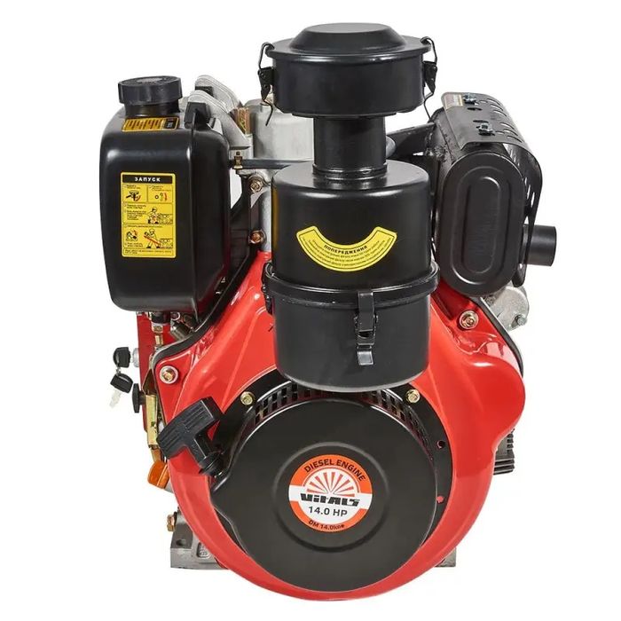 Двигун дизельний Vitals DM 14.0kne(14 к.с., шпонка, 25.4 мм,електрост)