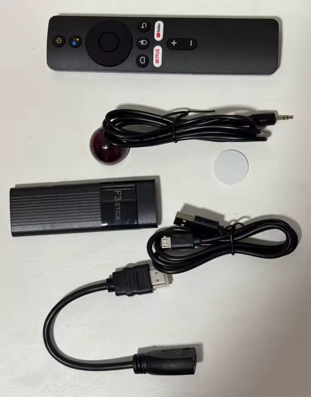 Android TV Netflix YouTube MX10 f3 HDMI stick dongle IP TV aplikacje