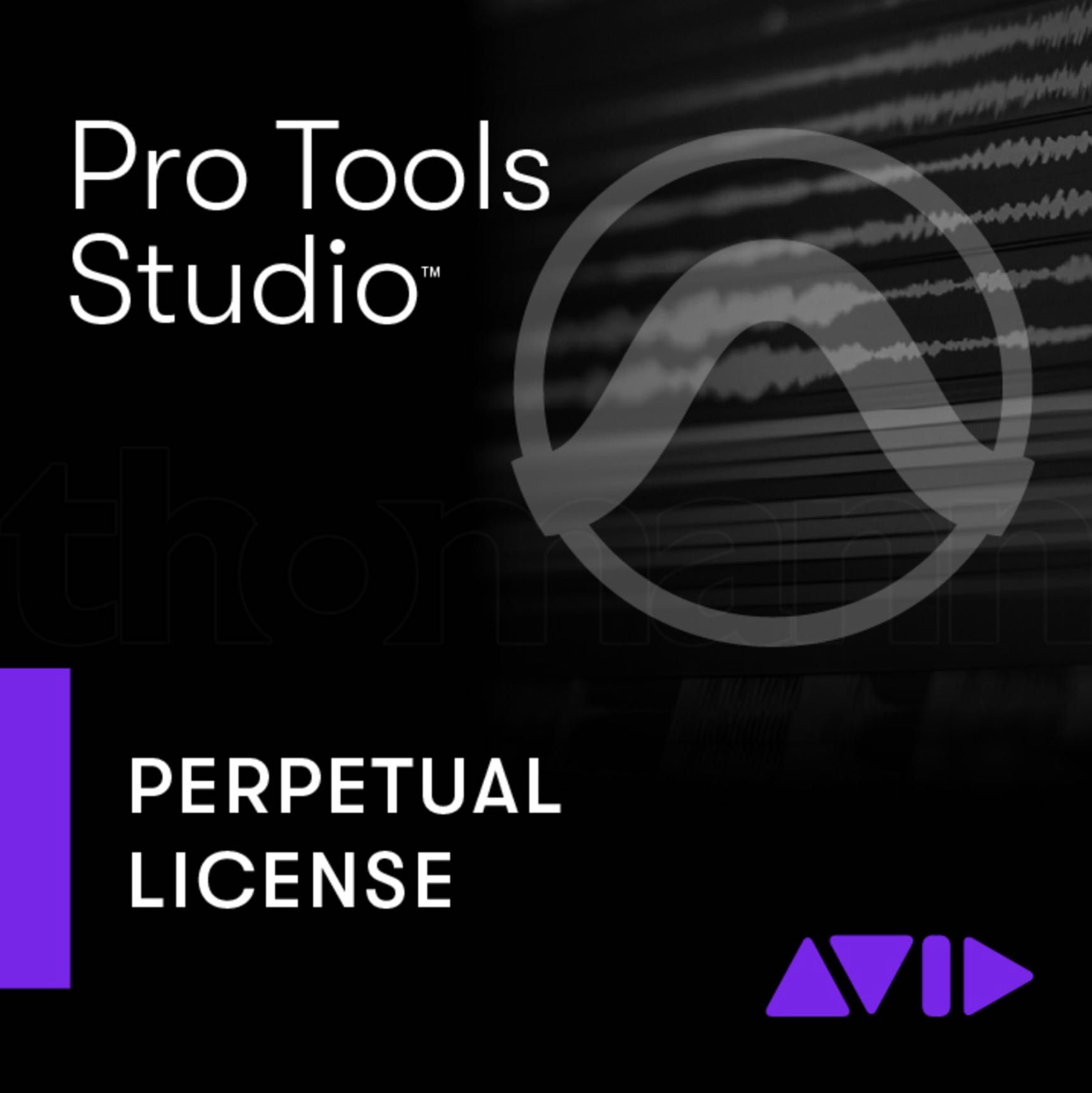 Avid Pro Tools Studio Perpetual + 1 rok update plan FV