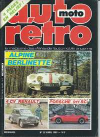 Revistas Auto Rétro - 1983, 1988 e 1989