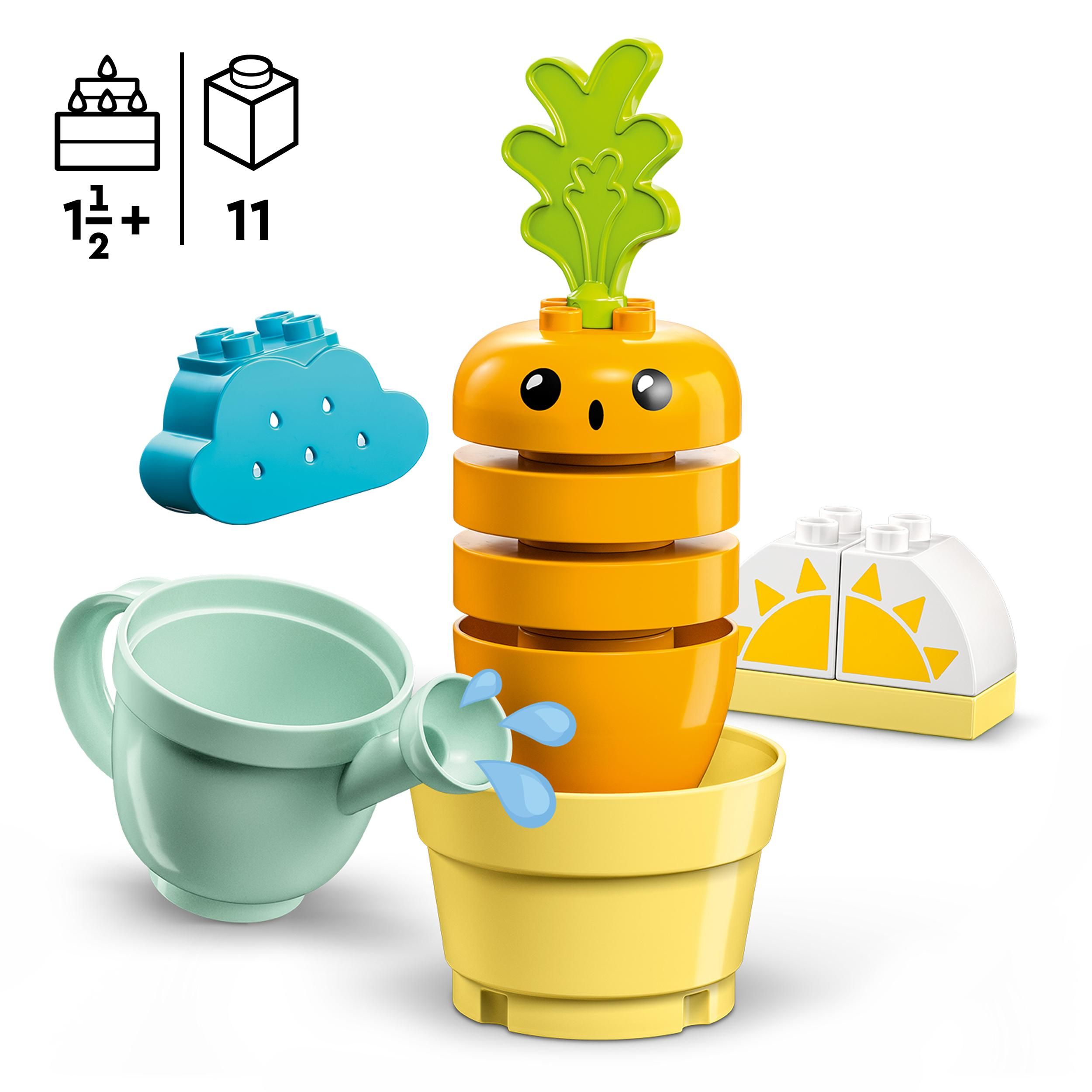 Lego Duplo 10981 Rosnąca Marchewka