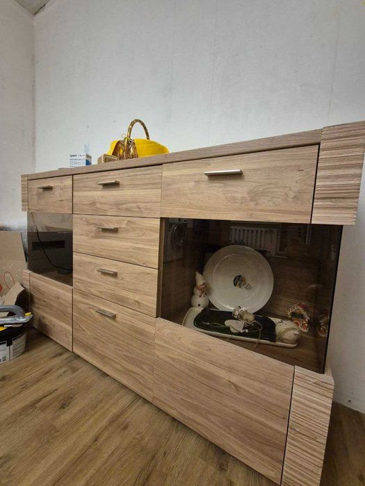 Комплект меблів для вітальні, шафа, тумба під тв, комод