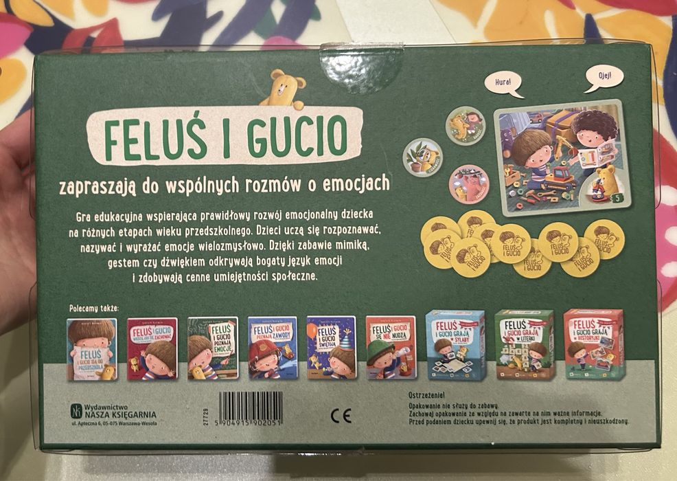 Feluś i gucio grają w emocje- gra