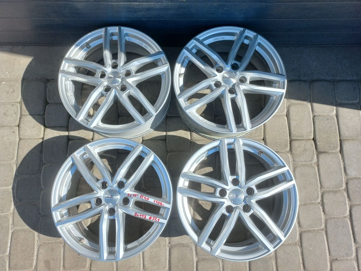 Felgi aluminiowe 17" 5x112 do Audi, VW, Skoda, Seat