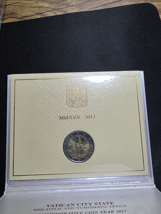 Moeda 2€ vaticano - aparições de Fátima