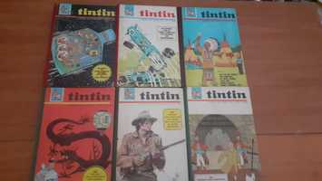 Revistas Tintin encadernadas