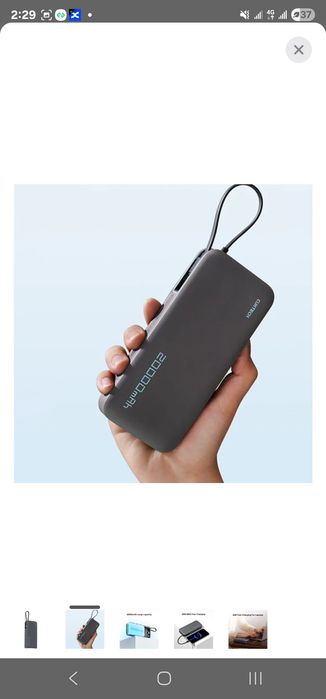 Power bank 20000 65 ват для ноутбука макбука аналог baseus
