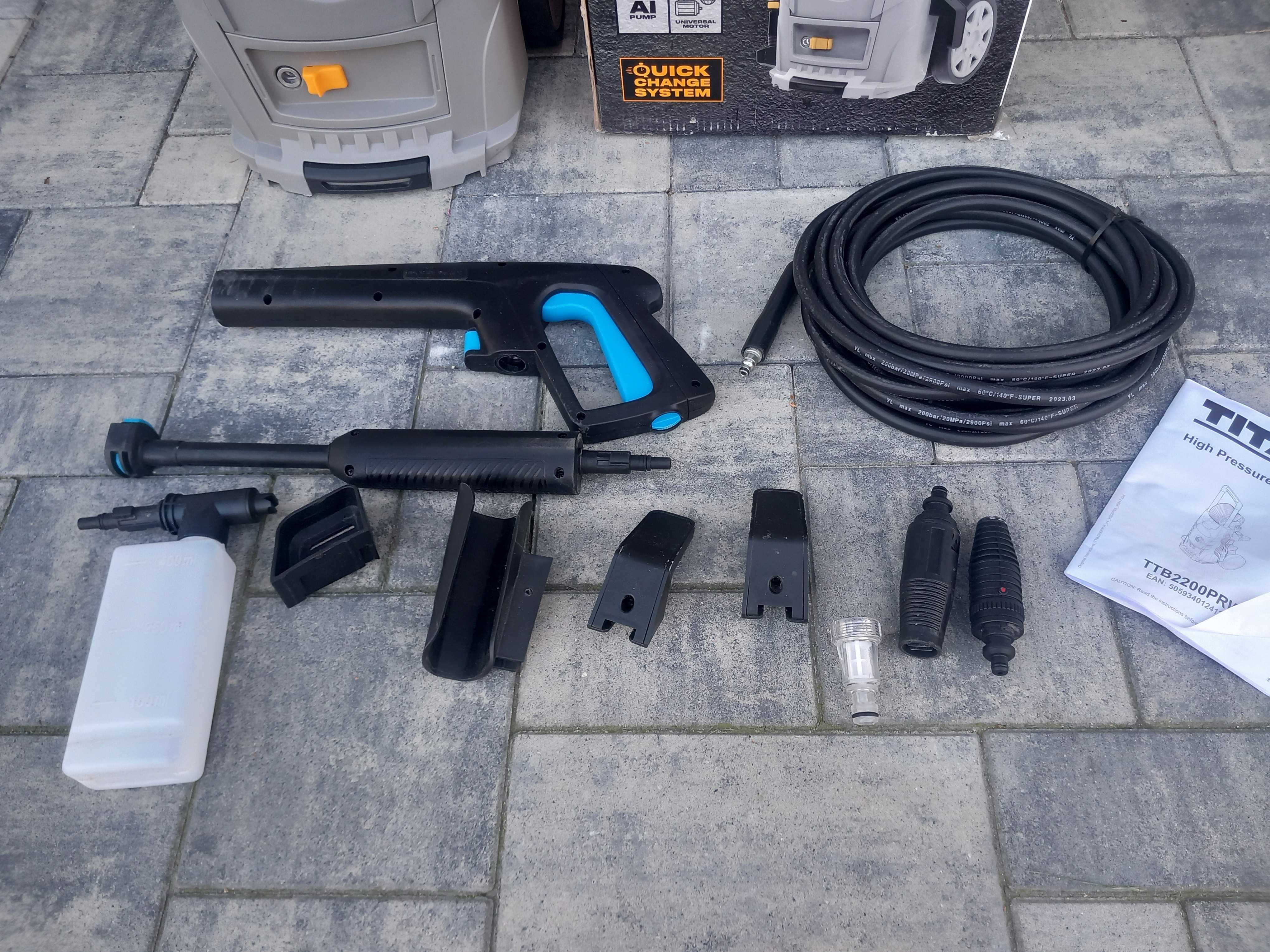 Myjka wysokociśnieniowa Titan 150 bar !! 2200 Wat jak nowa