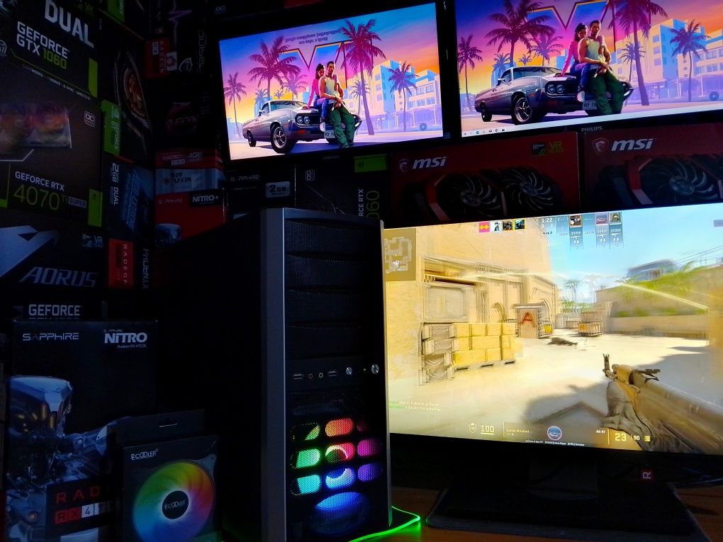 Rx470 4 гб Игровой системный блок,пк,компьютер.GTA.WOT,RDR