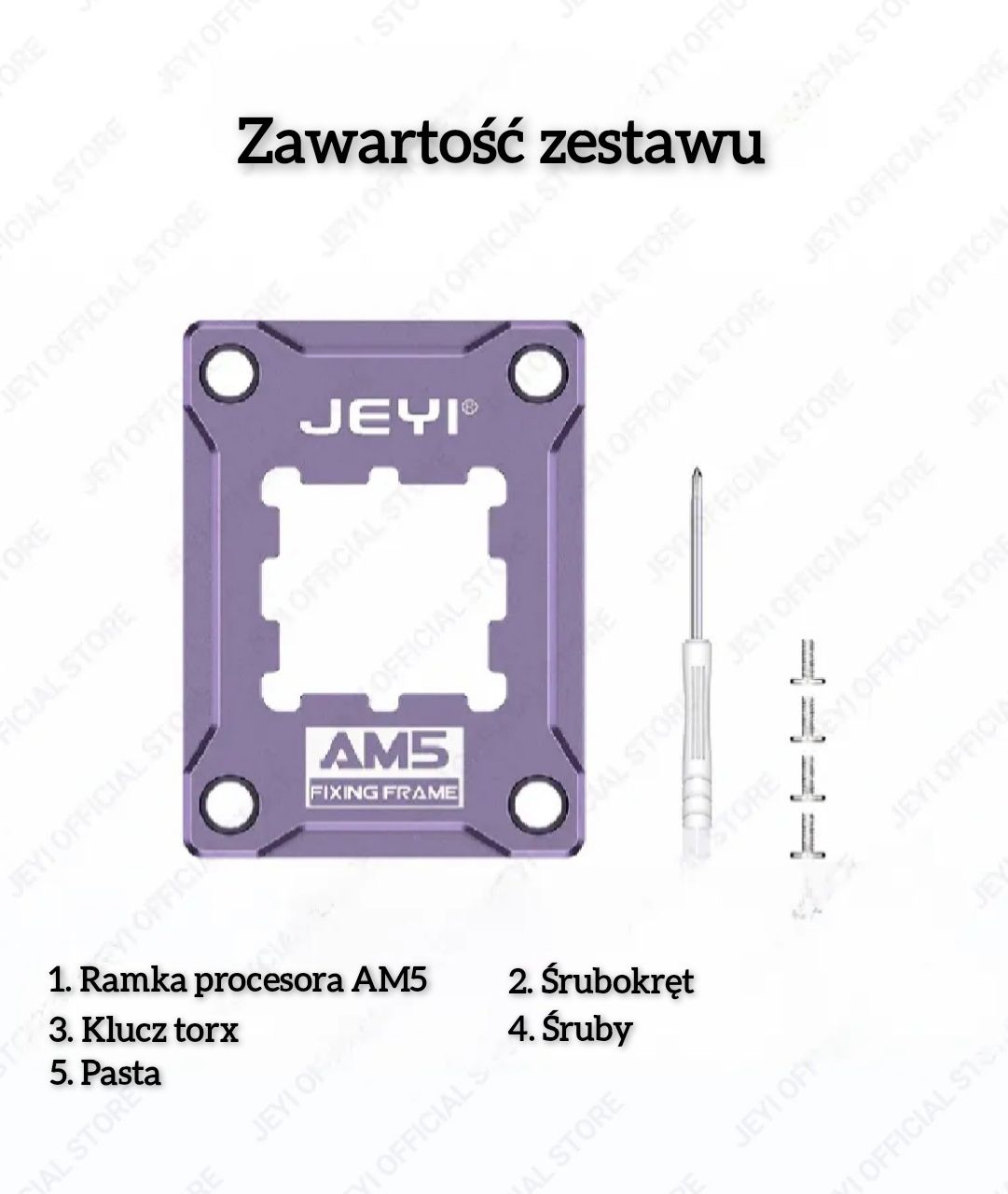 Ramka procesora AMD AM5 bracket