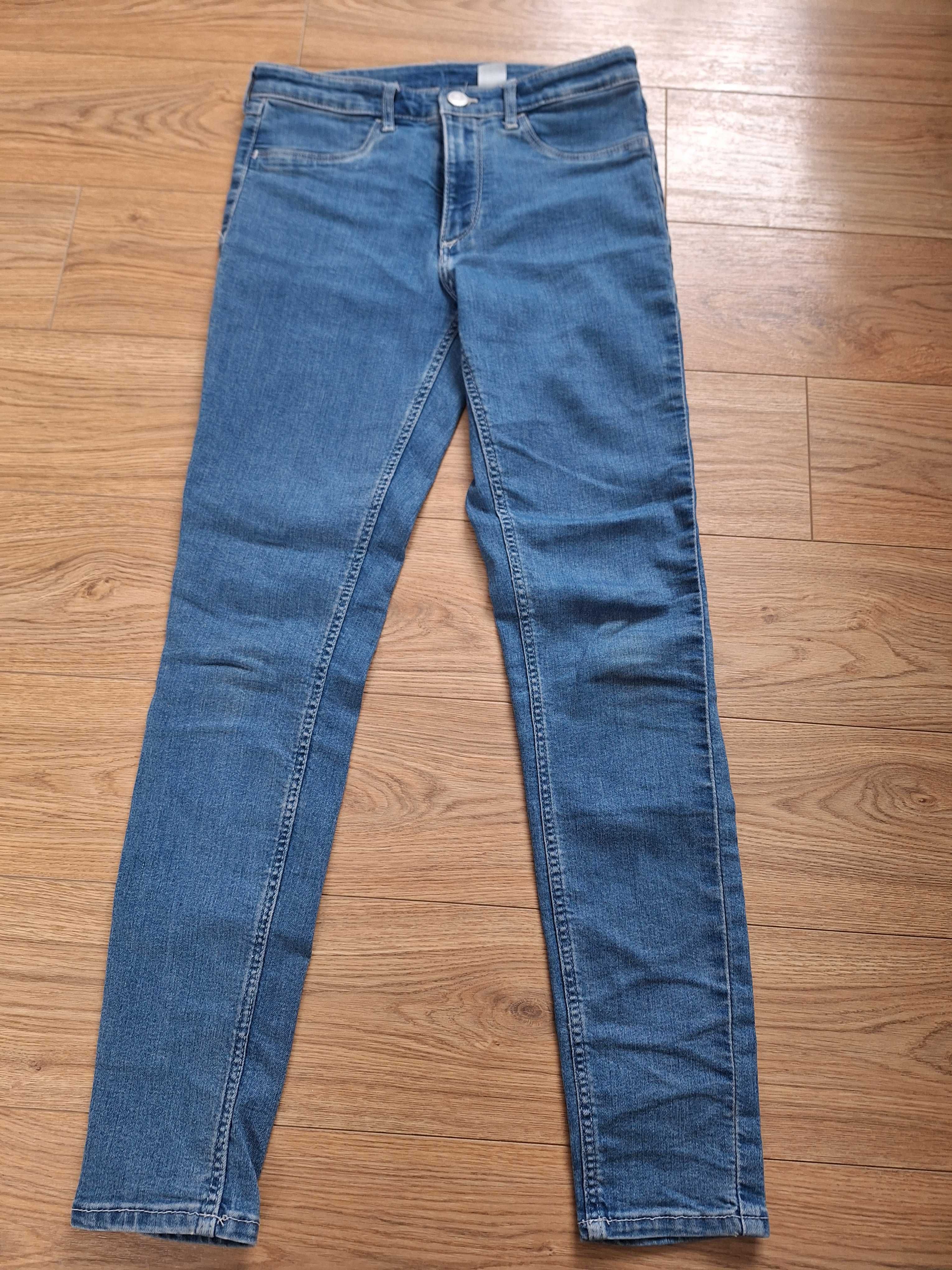 jeansy marki H&M rozmiar 146